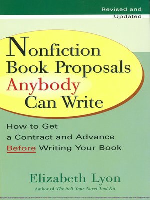 cover image of Nonfiction Book Proposals Anybody can Write